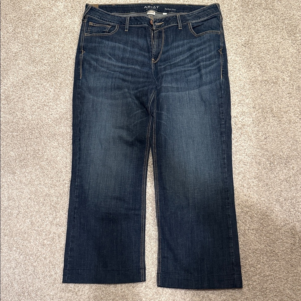 Ariat Women's Indigo Maggie Wide Leg Jeans